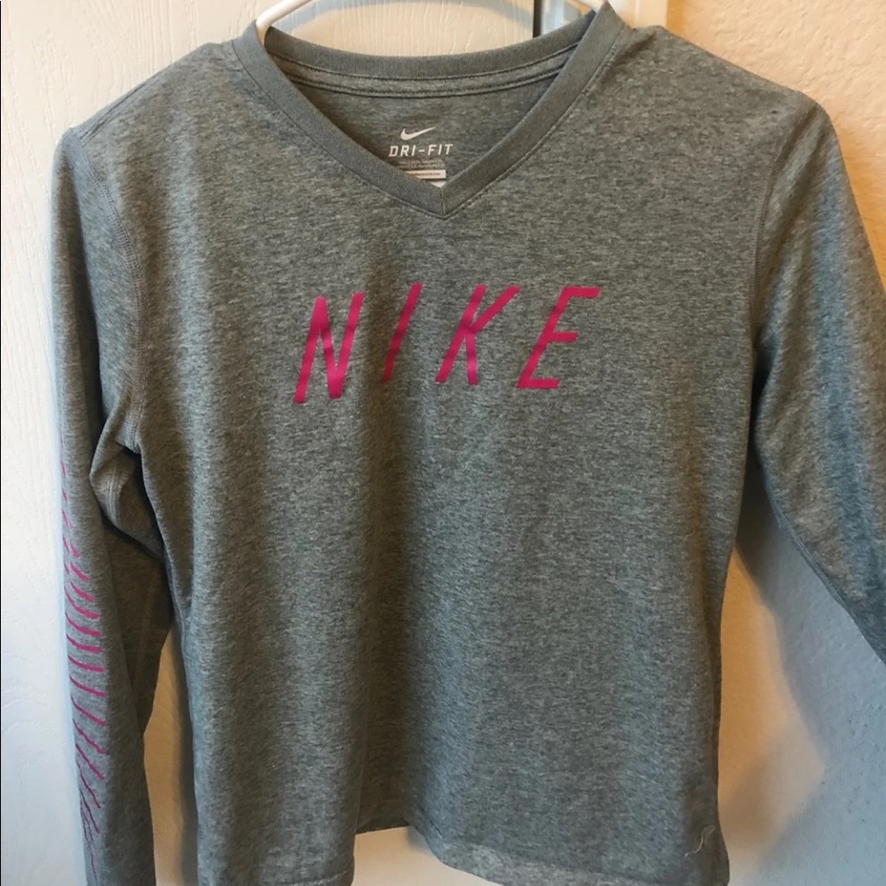 Grey Nike Shirt